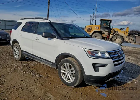 2018 Ford Explorer Xlt z USA, uszkodzony, nr VIN 1FM5K8D83JGA02828